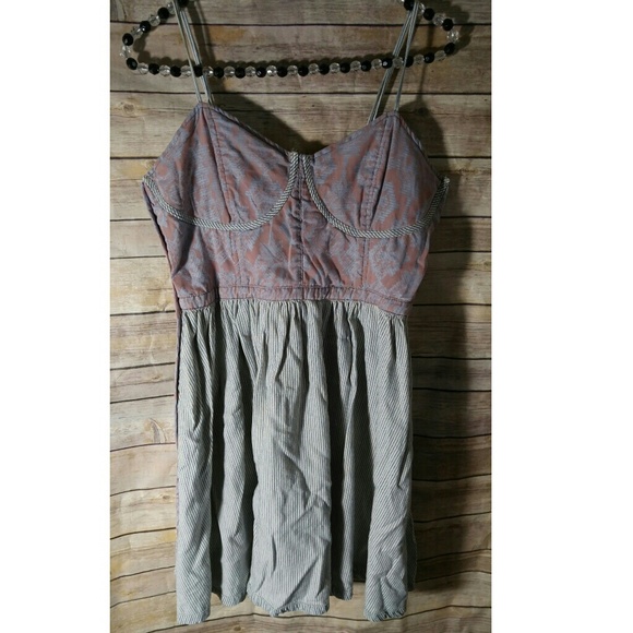 Free People Railroad Stripe Dress - Picture 5 of 8